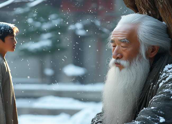 程门立雪的故事视频动画片（程门立雪的故事和含义视频）