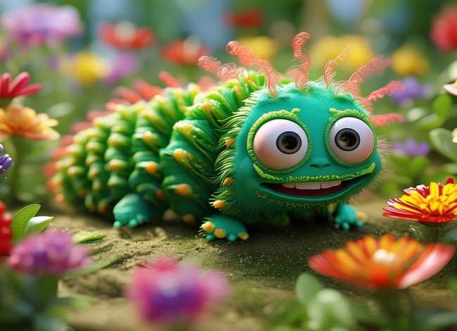 会说话的毛毛虫儿童故事（会说话的毛毛虫是什么动画片）