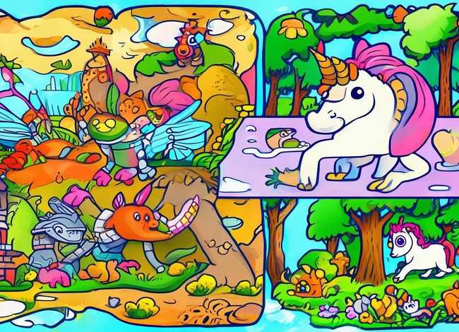 儿童故事简笔画4幅图，儿童故事简笔画图片大全大图