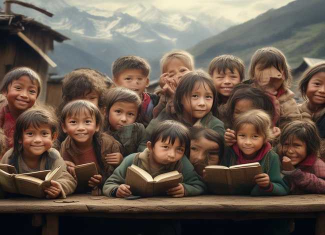 山区儿童读书的感人故事（山区孩子渴望读书的故事）