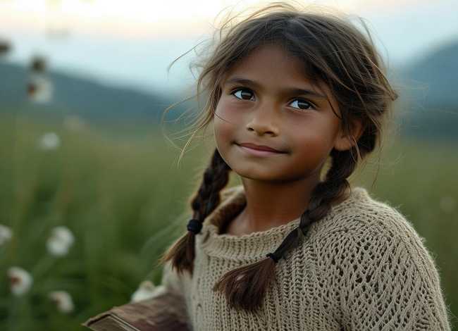 小女孩的背景故事，小女孩的背景故事是什么