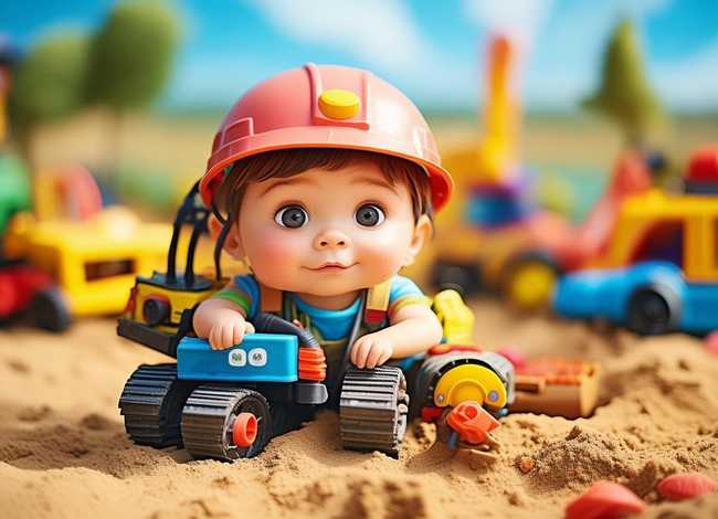 儿童挖机故事大全，少儿挖掘机的故事视频