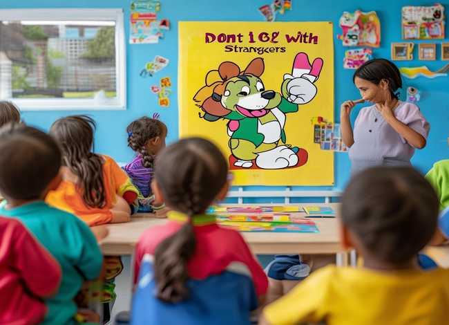 幼儿安全故事,不跟陌生人走、幼儿安全故事,不跟陌生人走教案反思