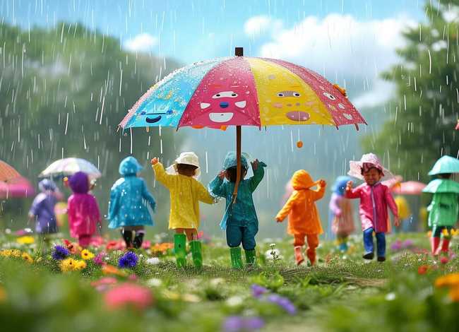 奇妙的雨伞儿童故事 奇妙的雨伞幼儿故事