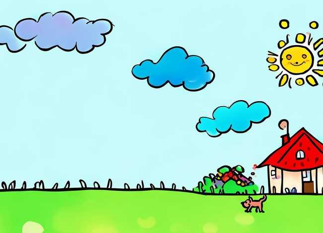 外国童画简笔画；外国童画简笔画图片