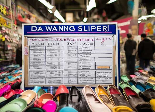 大王拖鞋价格 大王拖鞋价格表一览表