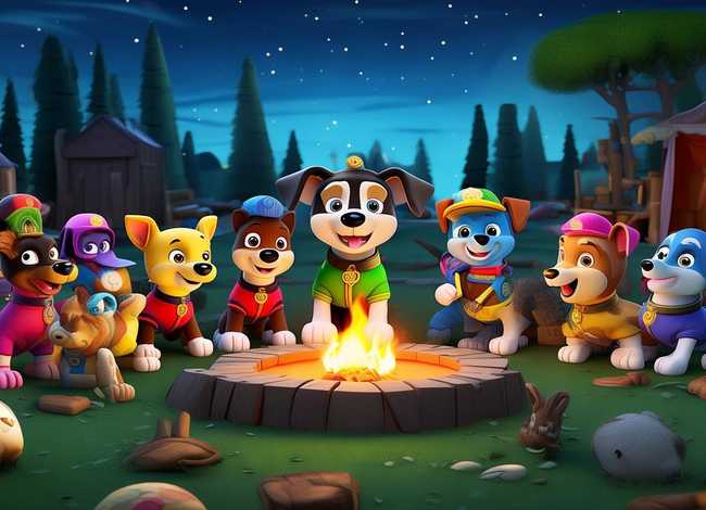 儿童故事汪汪队的故事；少儿故事汪汪队