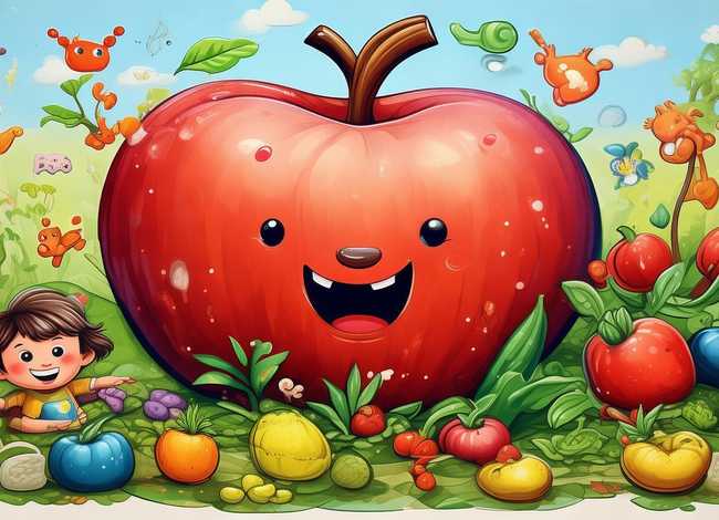 苹果的故事早教布书讲解，苹果的故事阅读理解