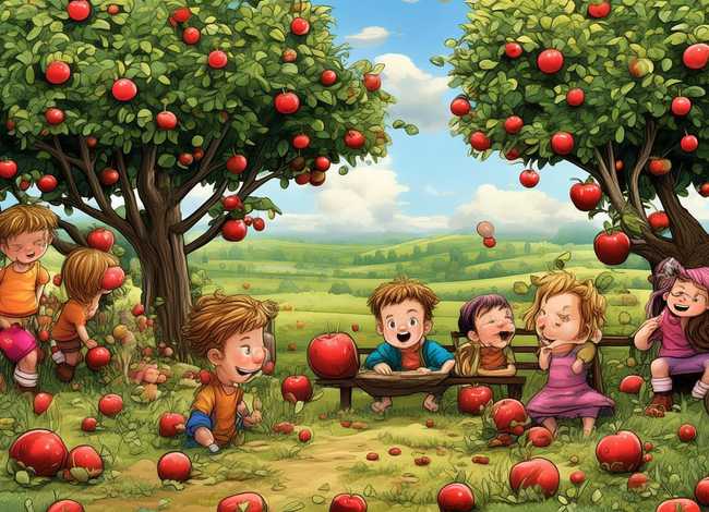 苹果儿童故事视频大全 - 幼儿动画故事大全视频苹果树