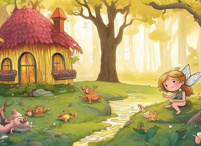 童话故事设计图片（童话故事设计图）