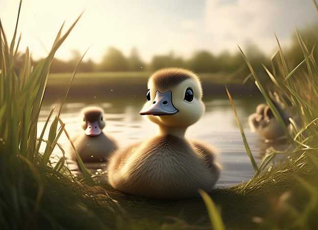 儿童故事丑小鸭全文，少儿故事丑小鸭