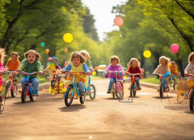 童年搞笑故事之自行车，自行车小故事完整动