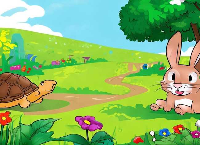 龟兔赛跑故事视频儿童故事 龟兔赛跑少儿故事视频
