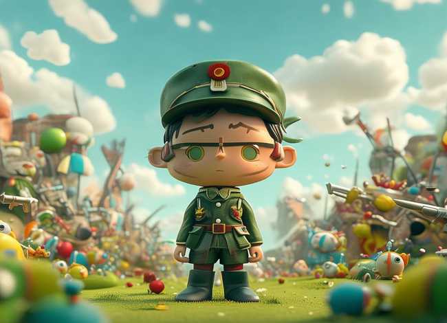 小兵的故事儿童诗、小兵的故事组诗