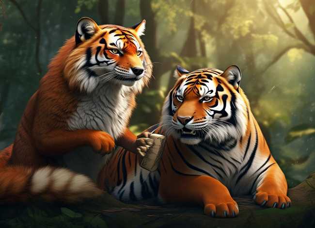 狐假虎威的故事文字版 - 狐假虎威的故事文字版500字怎么写