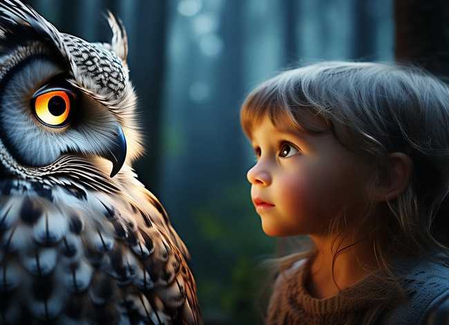 儿童故事猫头鹰的眼睛 猫头鹰的眼睛的故事
