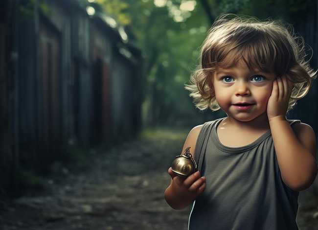 掩耳盗铃的儿童故事；掩耳盗铃的故事简短幼儿版