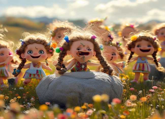 关于麻花辫的儿歌 关于麻花辫的儿歌歌词