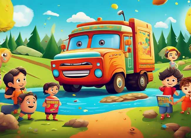 大货车的故事幼儿故事，大货车的故事幼儿故事 有声