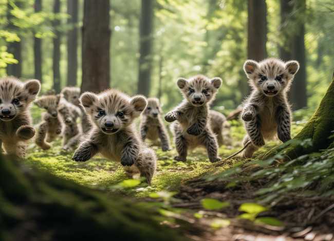 豹子的儿童故事、豹子的孩子成长的一百个故事