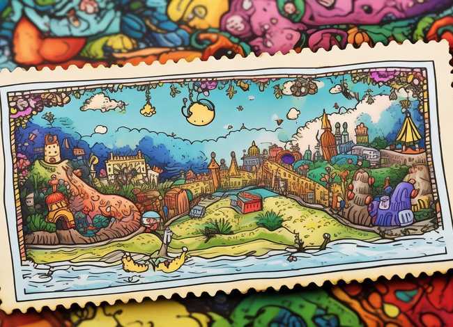 邮票绘本故事，绘本的邮票的故事
