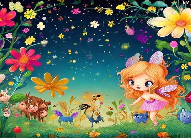 民间故事儿童画参考示例 民间故事儿童画作品