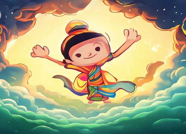 儿童故事盘古开天地简约、盘古开天地的神话故事幼儿版