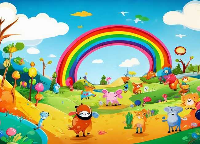 经典儿童画图片，经典儿童画作品图片