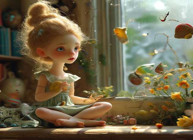 拇指姑娘讲故事视频、讲故事拇指姑娘的视频