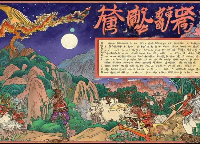 故事小报 中国古代神话故事小报