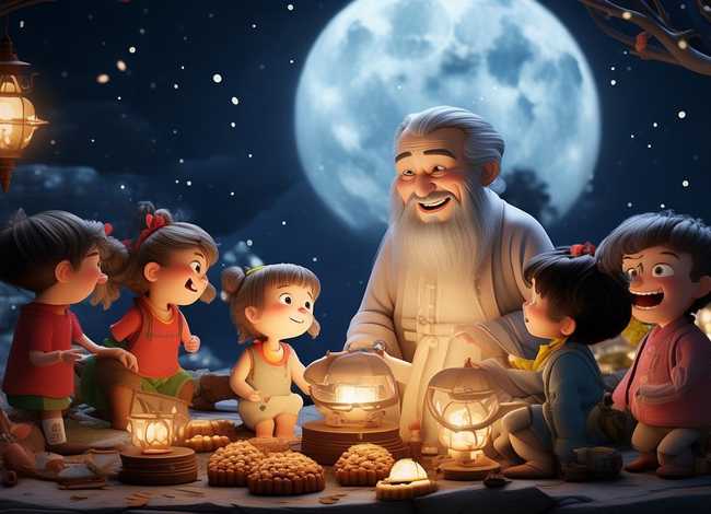 中秋节故事儿童简单的故事；中秋节的幼儿小故事大全简单版