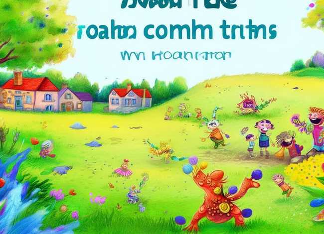 家乡的故事儿童绘画图 家乡的故事图画本