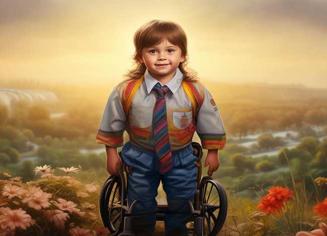 残疾儿童励志故事；电视剧残疾小孩励志的故事