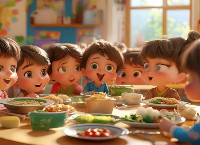 晚餐儿歌;幼儿园晚餐播报儿歌 晚餐儿歌;幼儿园晚餐播报儿歌