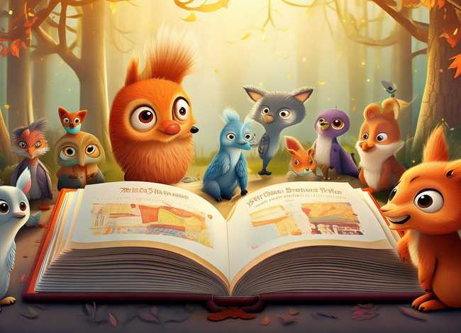 动物的故事绘画，动物的故事绘画二年级下册