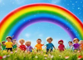 儿童故事彩虹的故事 - 彩虹的故事幼儿故事