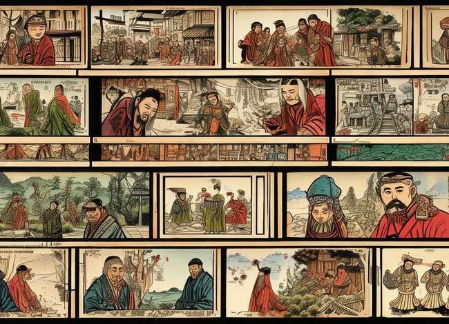 古代文学家故事连环画；古代文学家故事连环画怎么画
