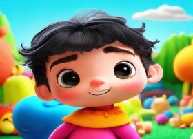 儿童动漫插图；儿童动漫插图简单