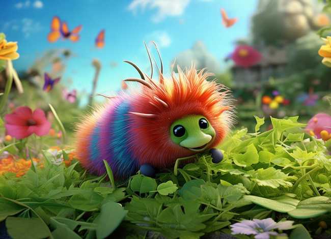 幼儿毛毛虫的故事，幼儿毛毛虫的故事视频