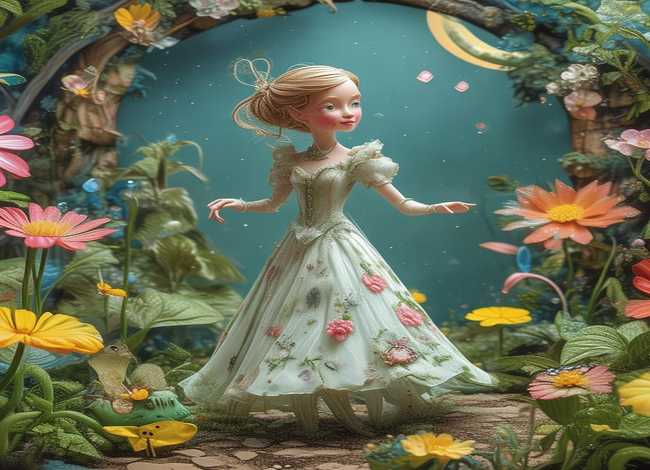 拇指姑娘故事儿童画 拇指姑娘这个故事怎么画 拇指姑娘故事儿童画 拇指姑娘这个故事怎么画