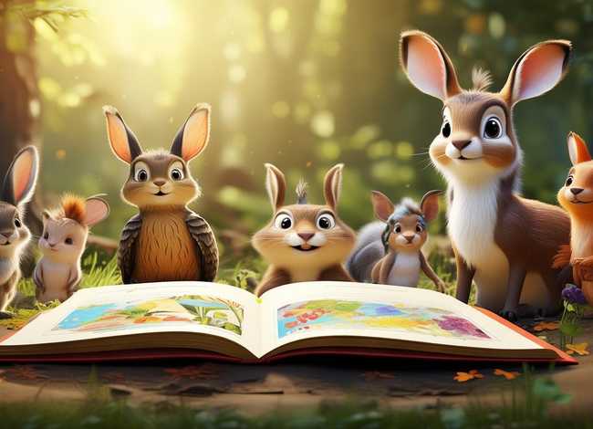 儿童动物故事大全300字，动物故事大全300字