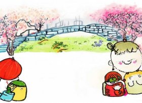 儿童对联 - 儿童对联简笔画