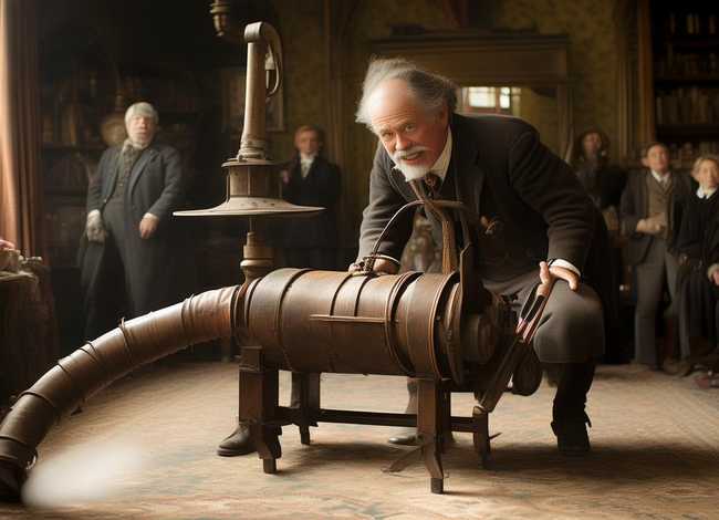 吸尘器的发明故事（吸尘器的发明故事英文）