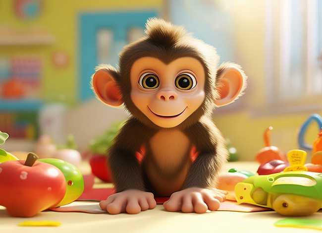 适合幼儿的猴子谜语视频、适合幼儿的猴子谜语视频教学