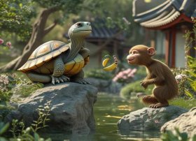 中国古代寓言故事简单的画 中国古代寓言故事简单的画画图片