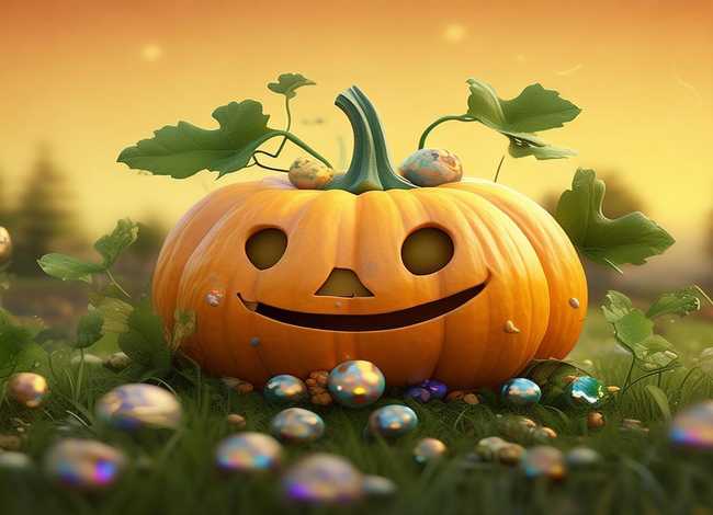 南瓜生蛋儿童故事、幼儿故事南瓜下蛋