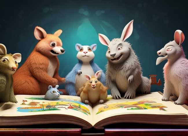 中班儿童关于动物的故事绘本、幼儿园中班关于动物的故事