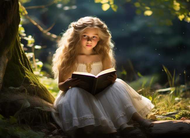 精灵的睡前故事儿童，精灵公主的睡前故事