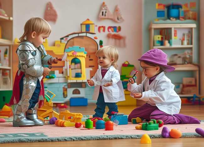 儿童三人角色扮演故事 - 三人扮演的角色故事