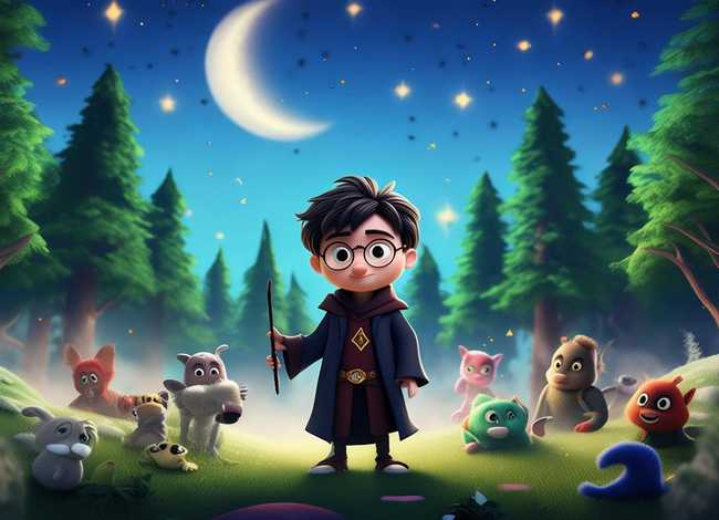 儿童故事哈利波特完整版 - 哈利波特动画片儿童版
